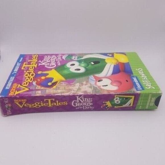 Veggie Tales George And The Ducky [VHS] Selfishness Lesson Movie VeggieTales - Picture 3 of 7
